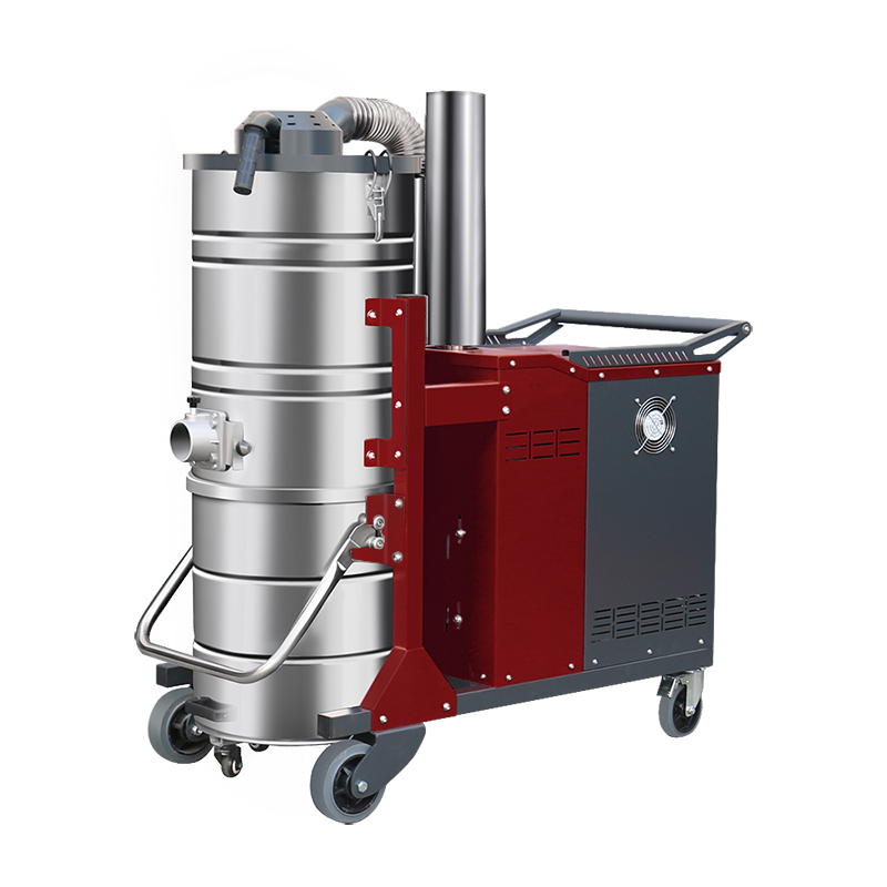 舟山群岛坦洁380V 双桶手动反吹工业吸尘器X8系列
